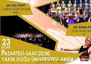 Engelsiz Yaam Evi yararna konser veriliyor