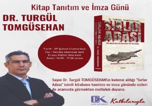 KKTC li Yazar Dr.Turgl Tomgsehan  stanbul da okuyucularyla buluuyor