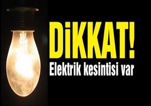 Mesarya Blgesinde Elektrik Kesintisi