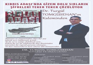 KKTC li Yazar Dr.Turgl Tomgsehan  stanbul da okuyucularyla buluuyor