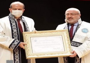 Cumhurbakan Tatar a Kayseri niversitesinden Fahri Doktora