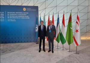 KKTC Heyeti Azerbeycan da nemli Toplantya Katld